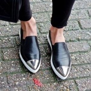 Black Miu Miu Cap Toe
